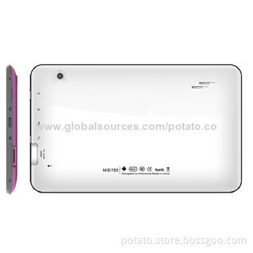 7-inch Tablet PCs, RK3188T Quad-core, Android 4.4, 1GB RAM, 4GB ROMNew